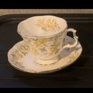 Antique cup and saucer